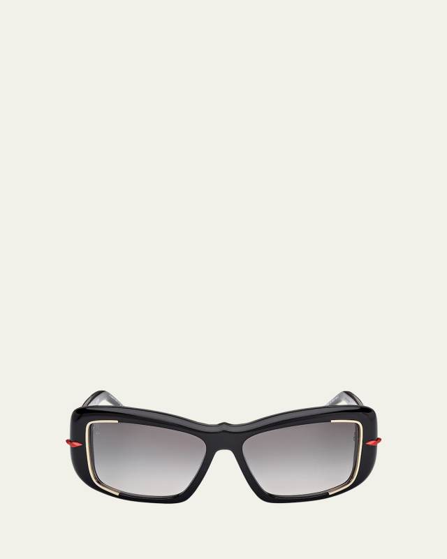 Square Acetate Sunglasses